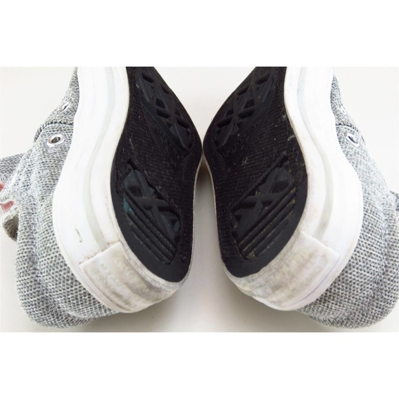 Converse Sneaker 12 Toddler Girls Gray‎ Fabric All Star Medium - Picture 11 of 12